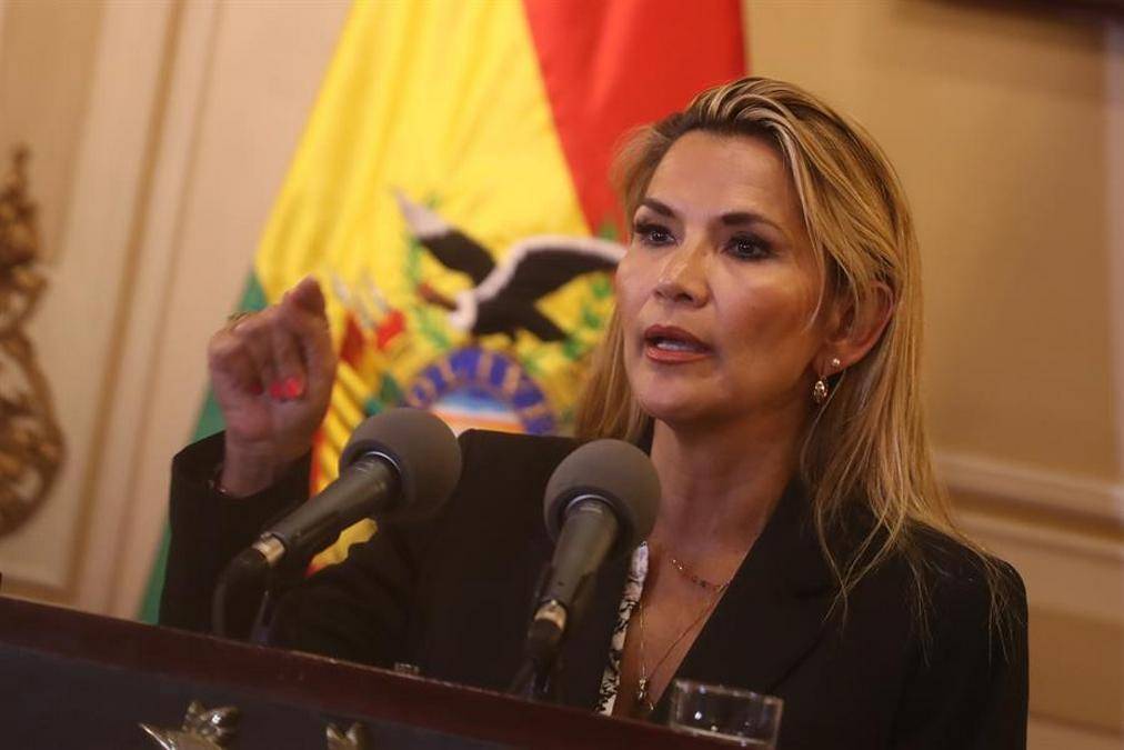 Ex Presidente Da Bolívia, Jeanine Áñez Foto EFERodrigo Sura