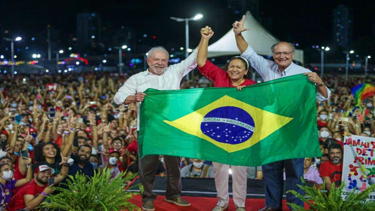 Lula Ao Lado Da Governadora Fátima Bezerra E De Geraldo Alckmin