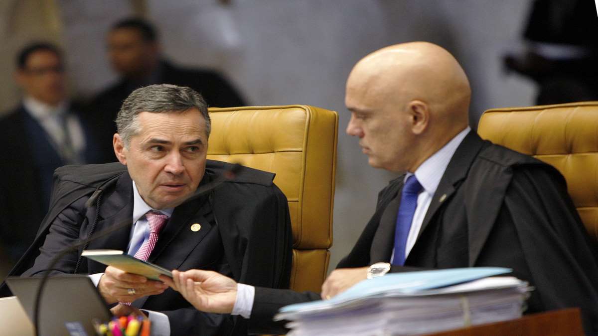 Ministro Luís Roberto Barroso E Alexandre De Moraes, Do STF