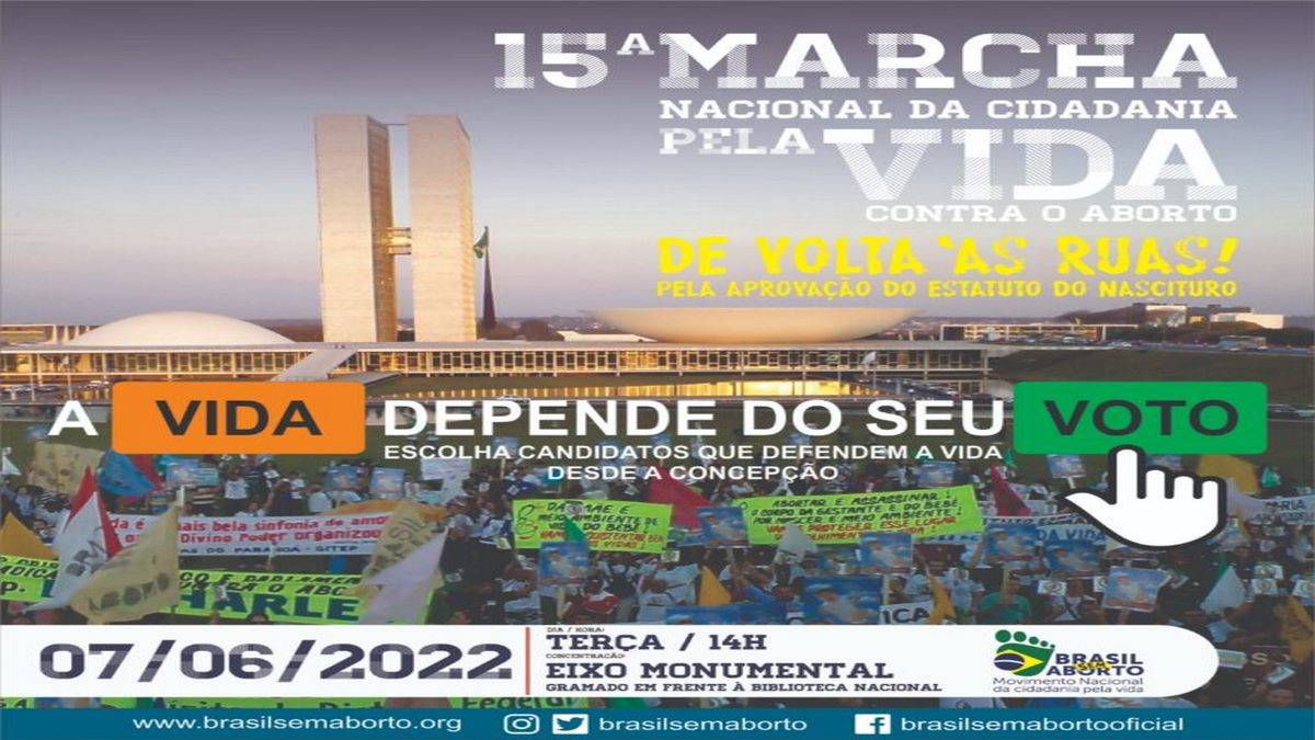 Movimento Brasil Sem Aborto Foto DivulgaçãoMovimento Brasil Sem Aborto