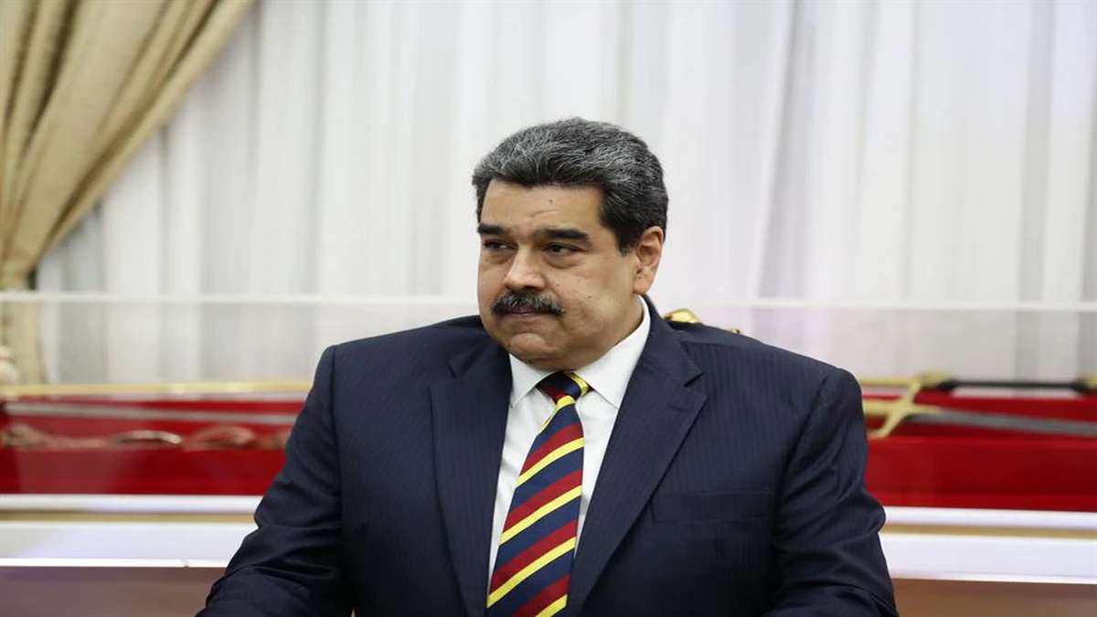 Nicolás Maduro, Líder Da Venezuela Foto EFERayner Peña R.