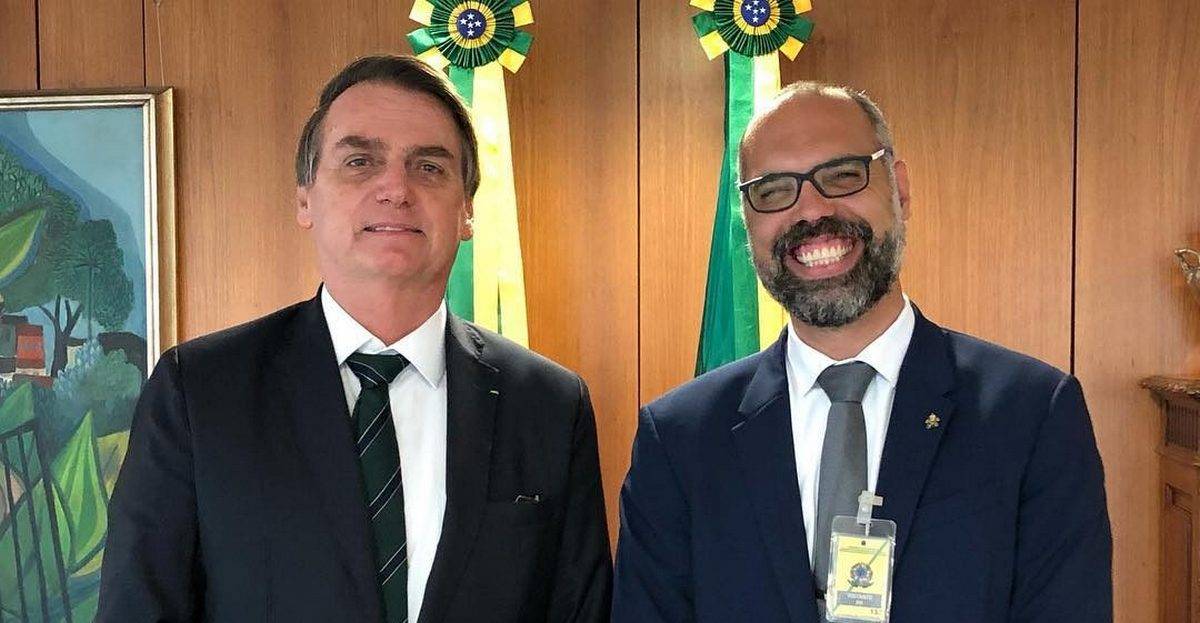 Presidente Jair Bolsonaro E Allan Dos Santos FotoReproduçãoArquivo Pessoal