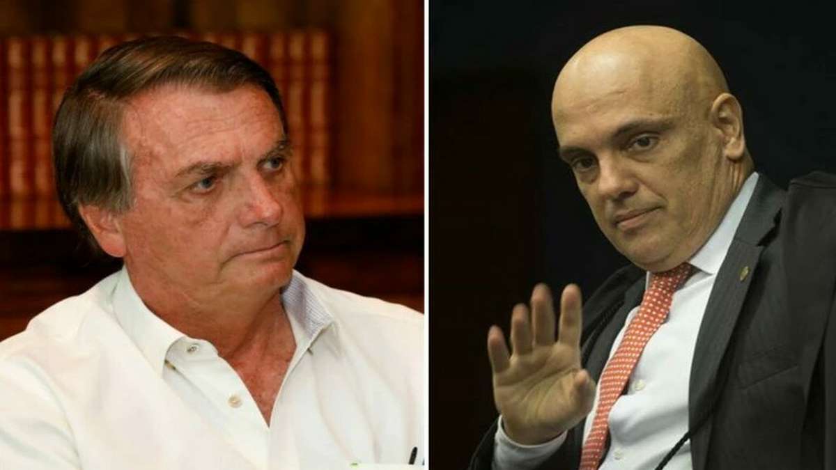 Presidente Jair Bolsonaro E O Ministro Alexandre De Moraes Fotos Alan SantosPR Joédson AlvesEFE