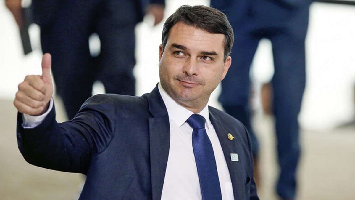 Senador Flávio Bolsonaro Foto Reprodução