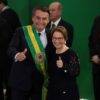 Tereza Cristina, Ministra Da Agricultura, Com O Presidente Jair Bolsonaro Foto EFEJoédson Alves
