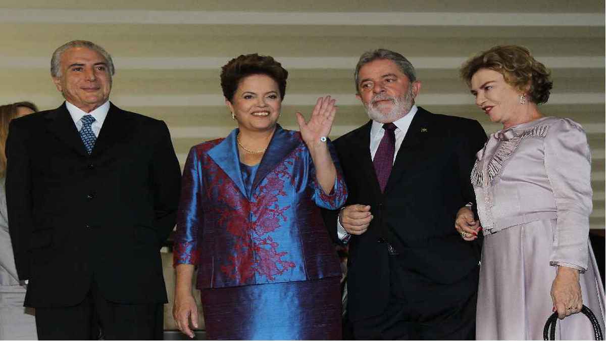 Michel Temer, Dilma Rousseff, Lula E Marisa Foto PRRicardo Stuckert