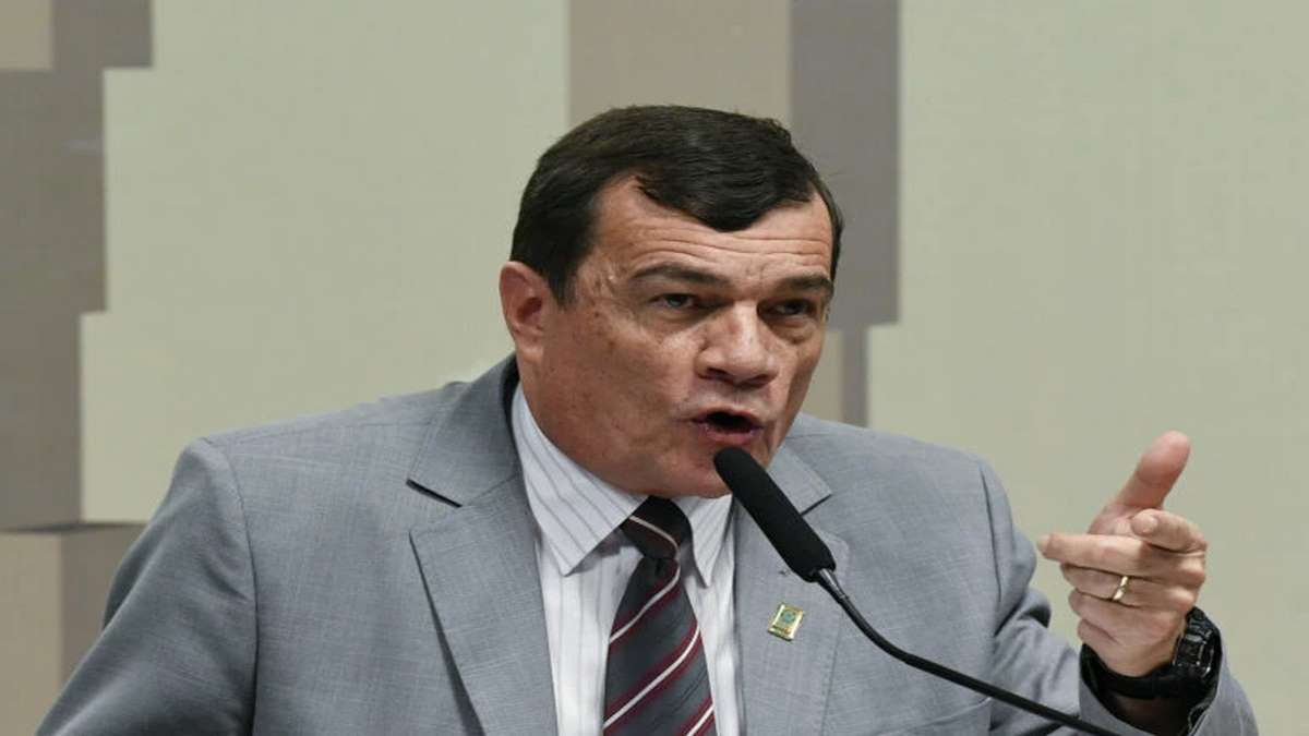Ministro Da Defesa Falando Ao Senado Foto Roque De SáAgência Senado