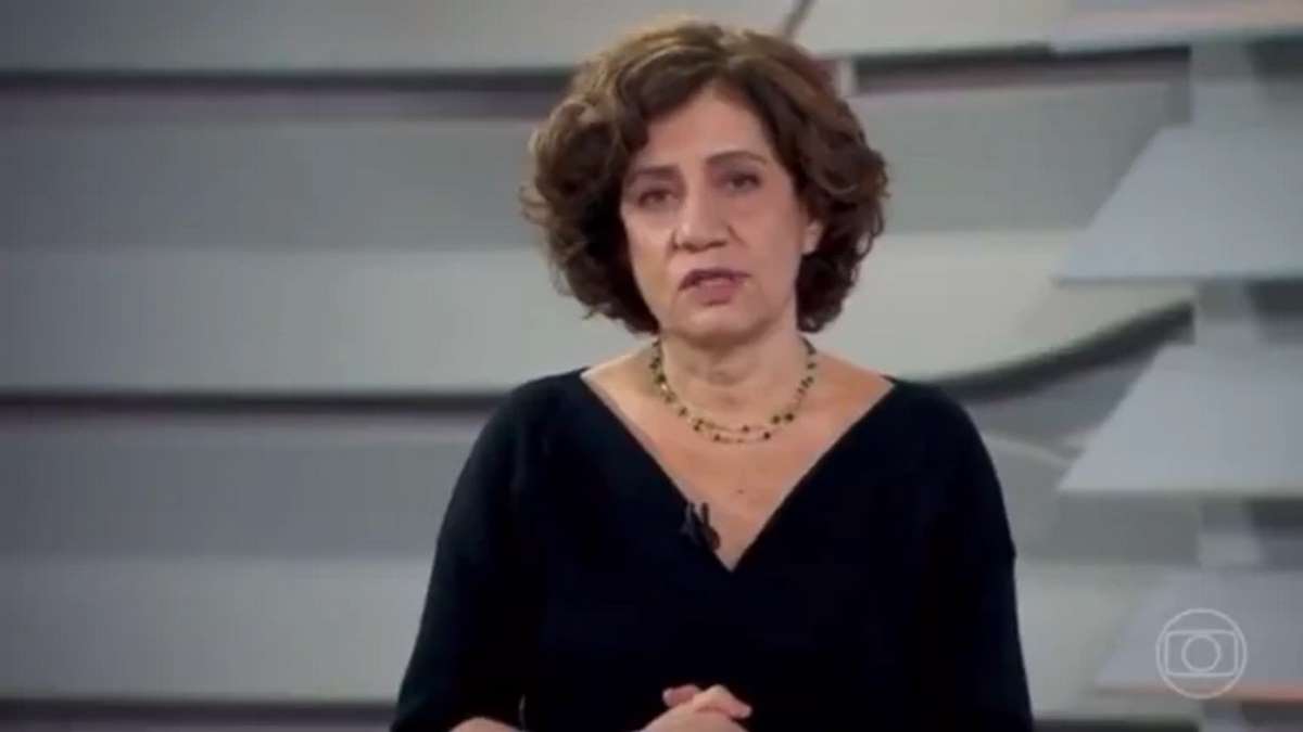 Miriam Leitão Foto ReproduçãoTV Globo
