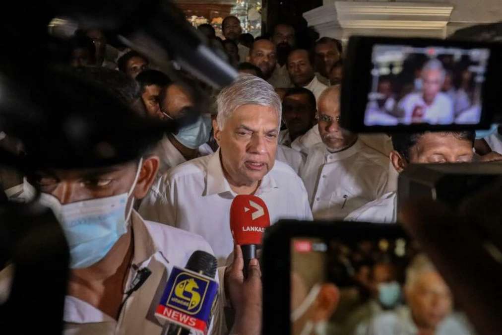 Novo Presidente Do Sri Lanka, Ranil Wickremesinghe Foto EFEEPACHAMILA KARUNARATHNE