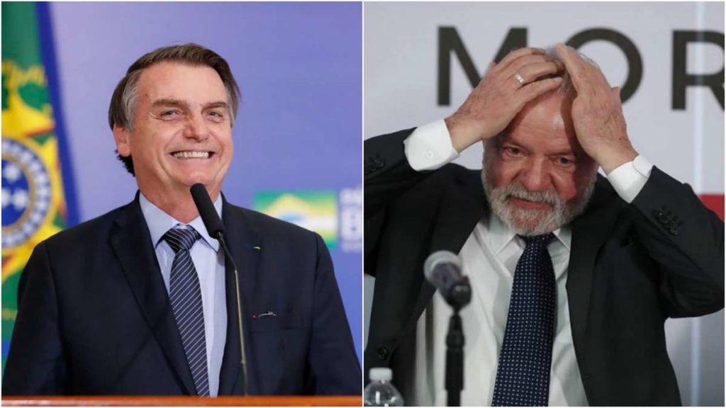 Presidente Jair Bolsonaro E O Ex Presidente Lula