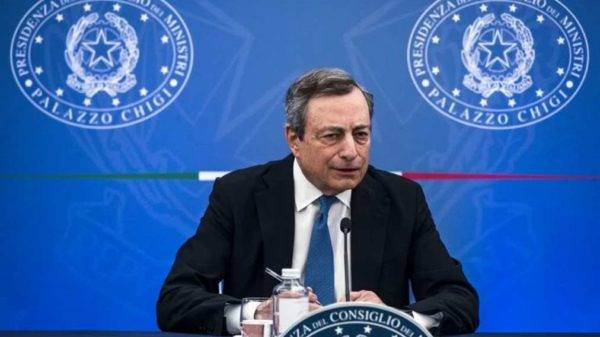 Primeiro Ministro Da Itália, Mario Draghi Foto EFEEPAAngelo Carconi