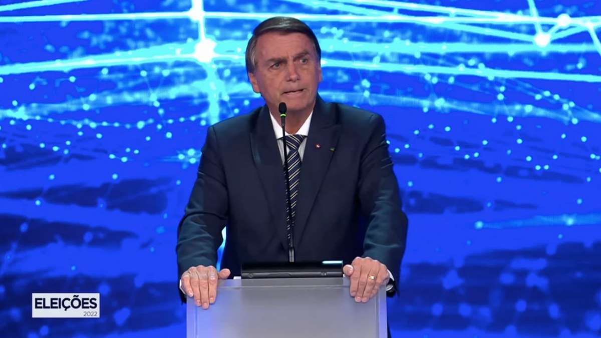 Candidato Jair Bolsonaro No Debate Da Band