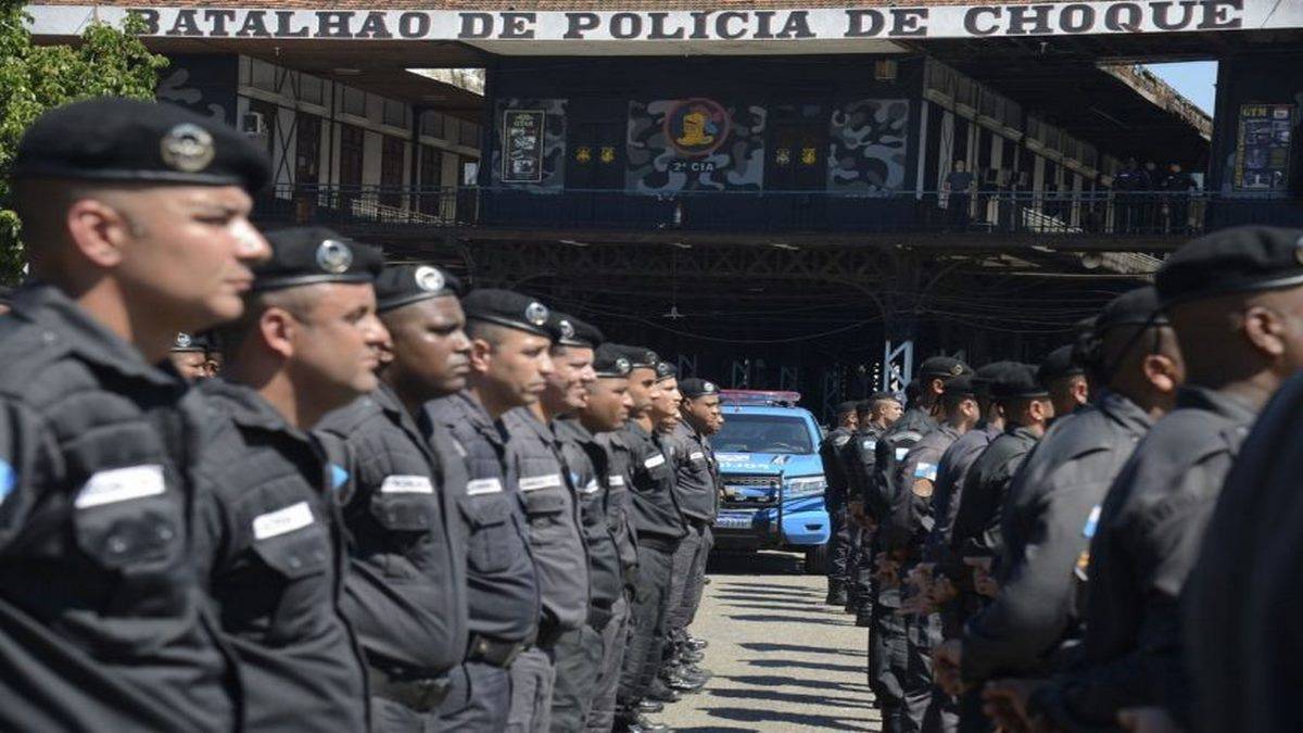 Policiais Militares Do Rio De Janeiro Foto Agência BrasilTânia Rêgo