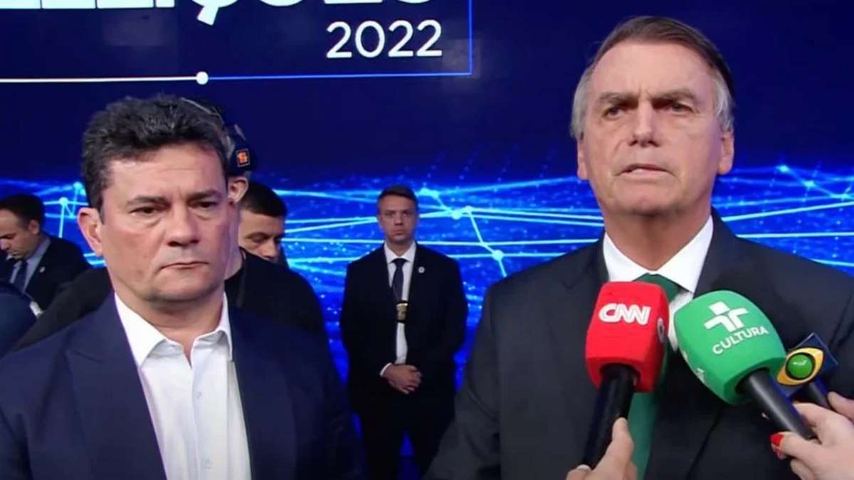 Moro E Bolsonaro No Debate