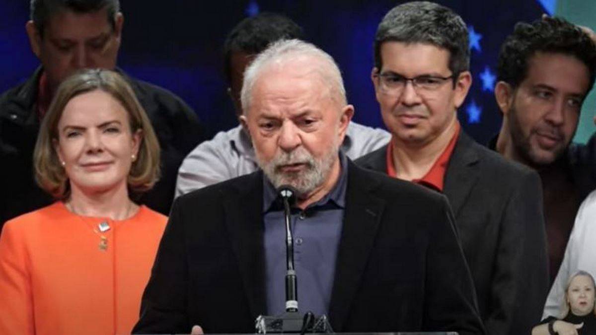 O Ex Presidente Luiz Inácio Lula Da Silva Durante Evento Do PT