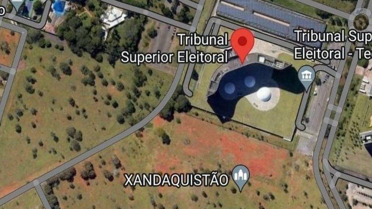 Google Maps TSE Brincadeira