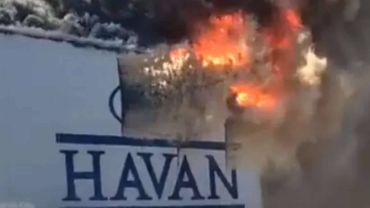 Incêndio Que Destruiu Loja Da Havan