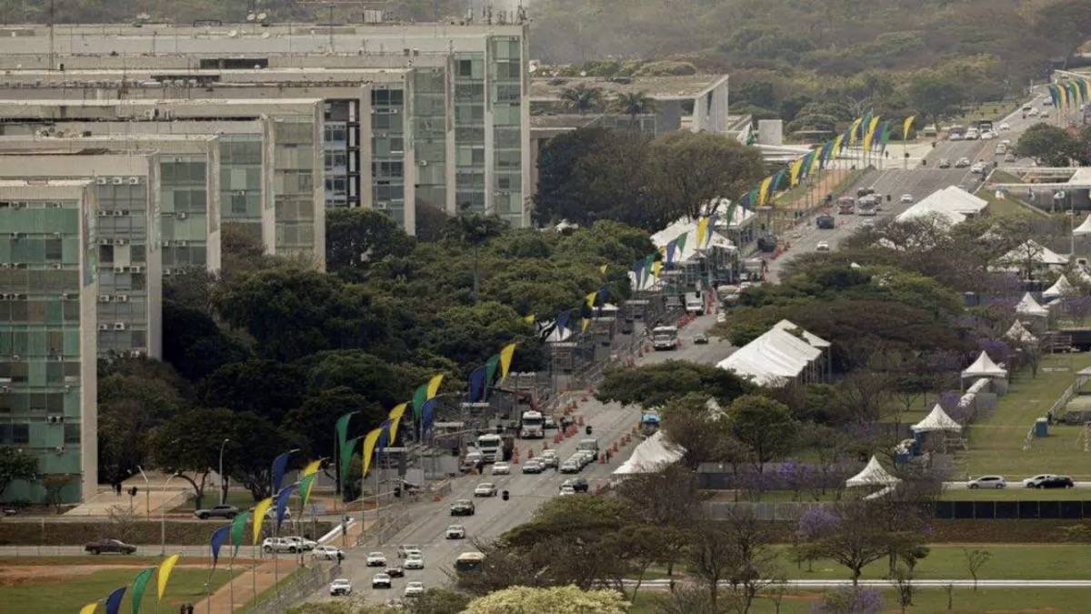 Registro Da Esplanada Divulgado Pela Agência Brasil