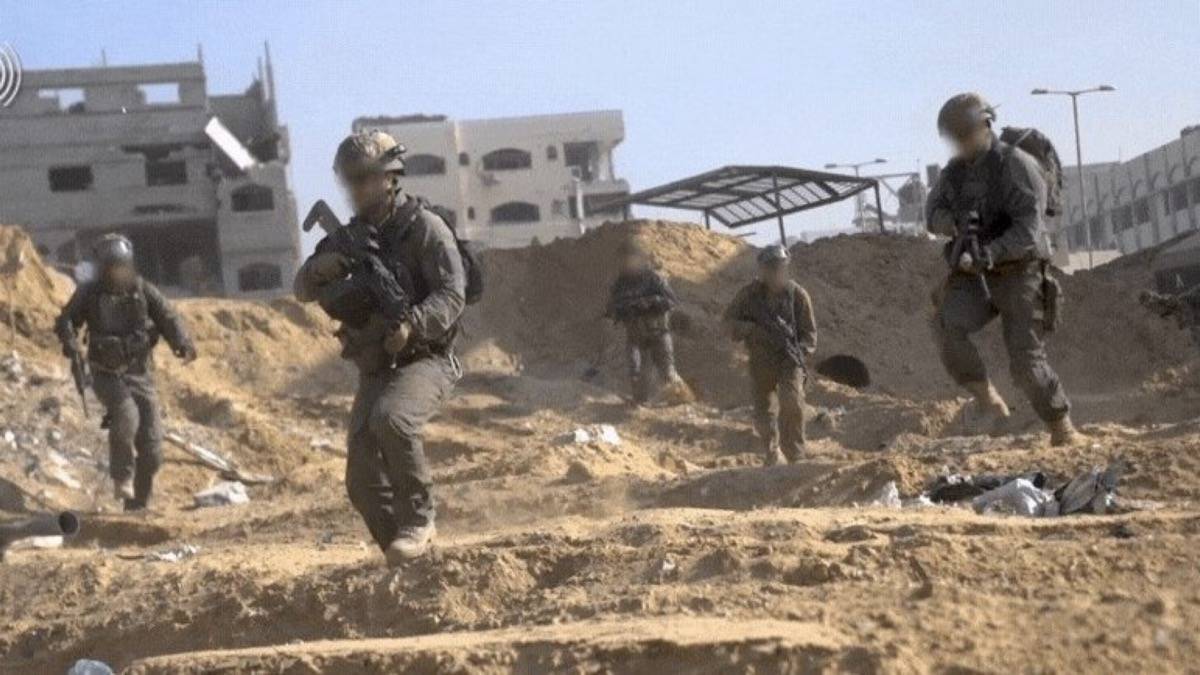 Soldados Do Corpo Blindado E Da Inteligência Enfrentaram 15 Terroristas No Norte Da Faixa De Gaza