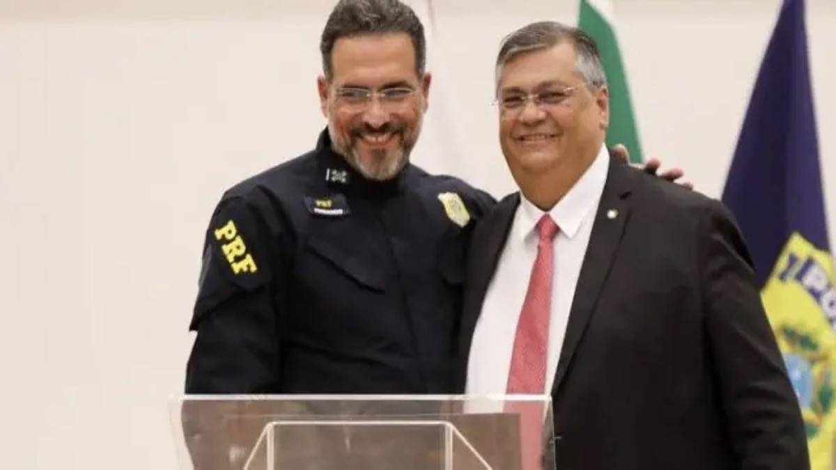 Comandante Da PRF, Antônio Fernando Oliveira, Com O Ministro Da Justiça, Flávio Dino