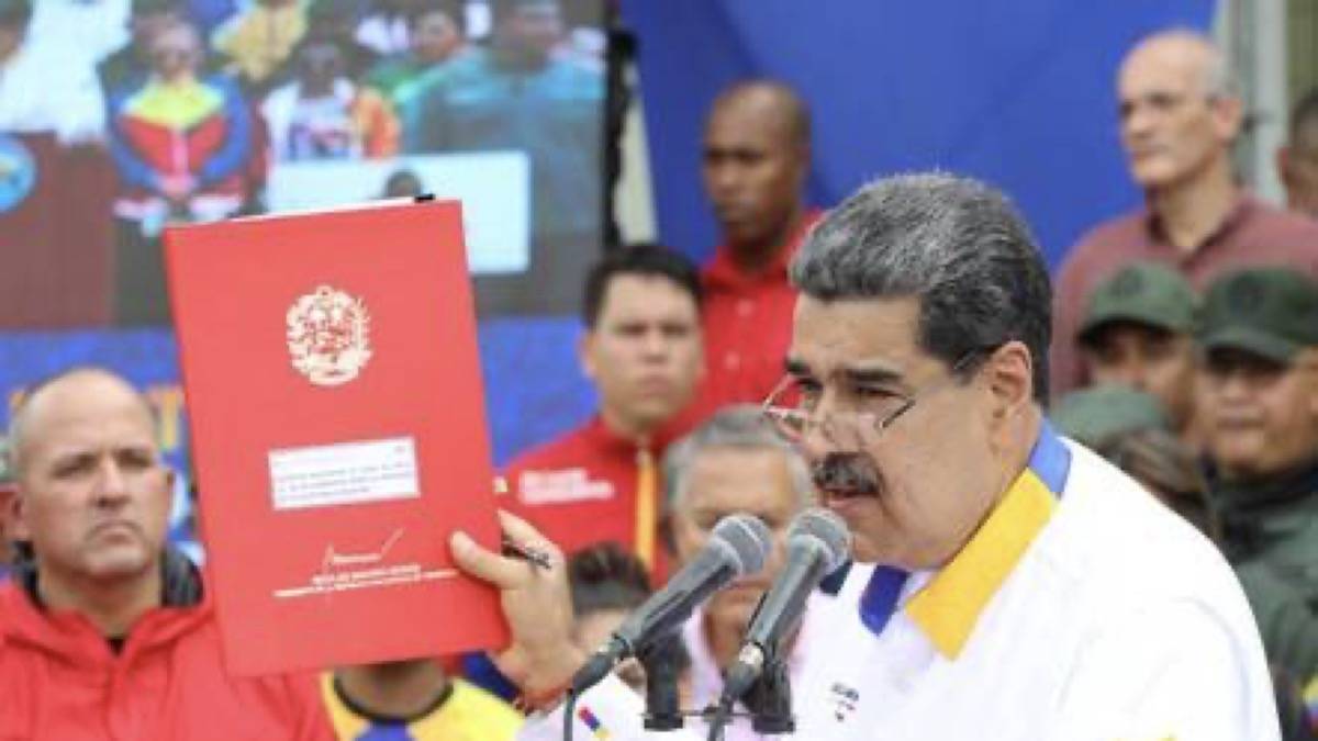 Nicolás Maduro Assina Decreto Que Cria Estado De Essequibo