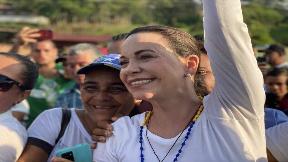 Maria Corina Machado, Líder De Oposição Na Venezuela