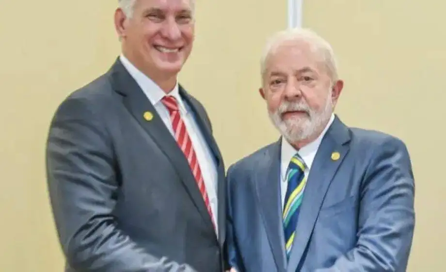O Ditador Cubano, Díaz Canel, E Lula