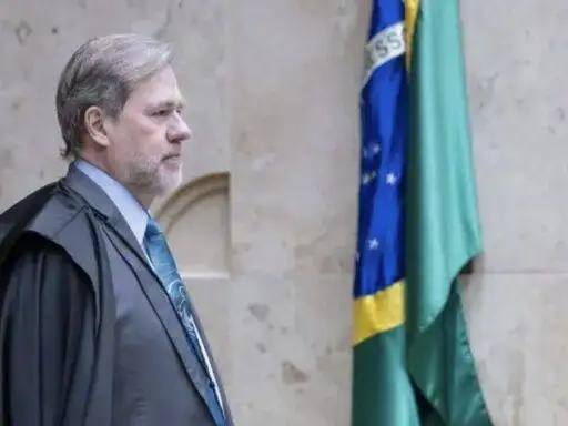 O Ministro Dias Toffoli Durante Sessão Plenária Do STF