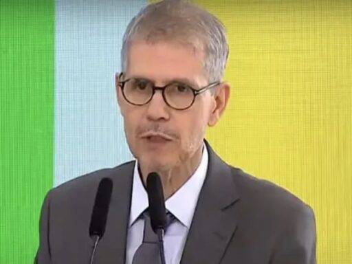 Sidônio Palmeira Durante Sua Cerimônia De Posse Como Ministro Da Secom
