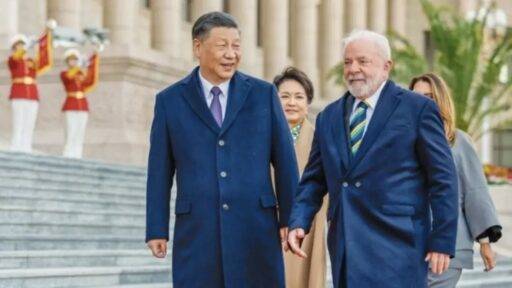 O Secretário Geral Do Partido Comunista Da China, Xi Jinping E Lula