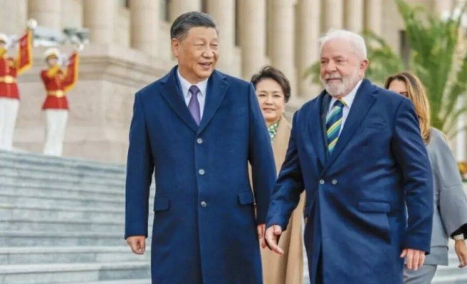 O Secretário Geral Do Partido Comunista Da China, Xi Jinping E Lula