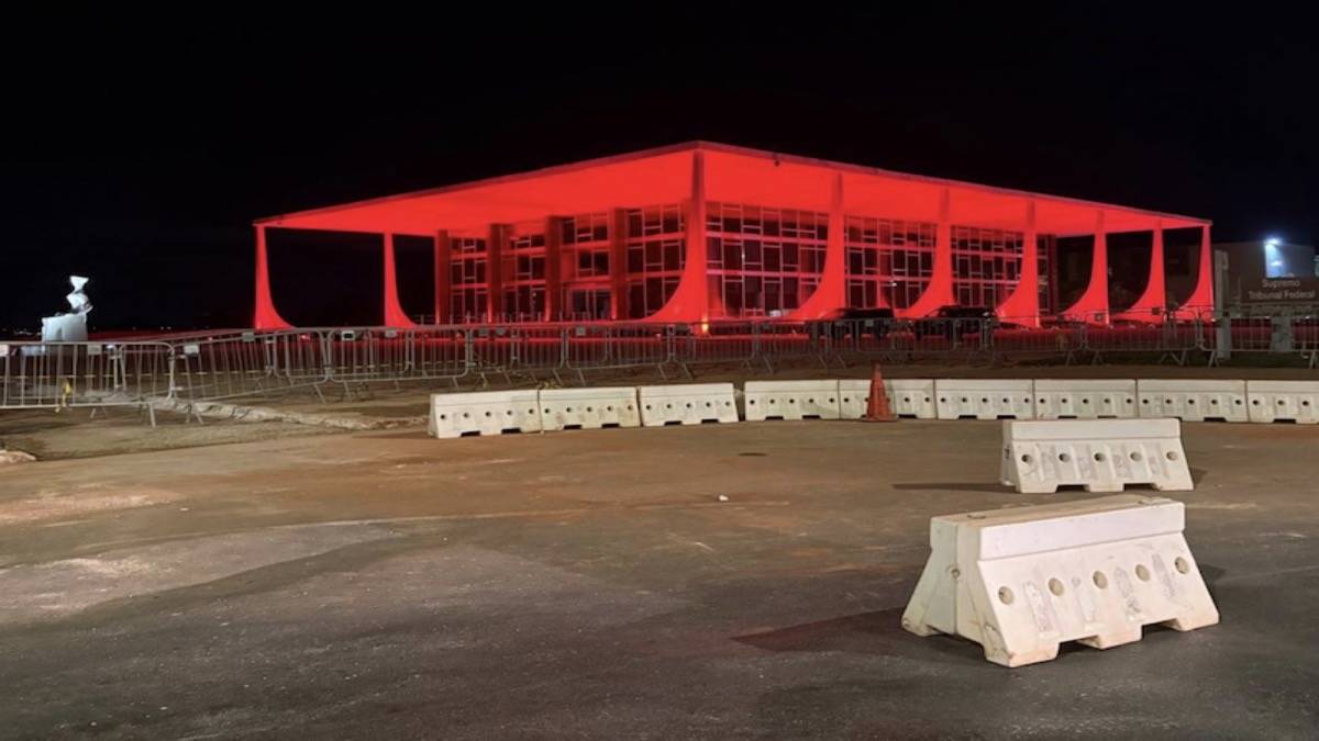 STF Divulga Que A Iluminação Engaja O Tribunal Na Campanha Maio Laranja