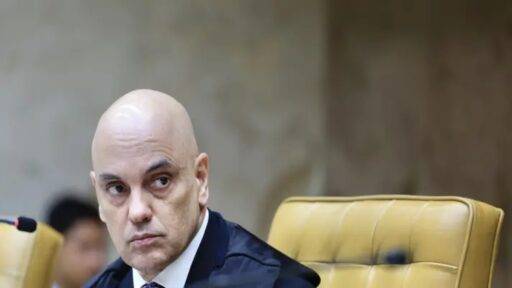 Alexandre De Moraes Em Sessão Plenária Do STF