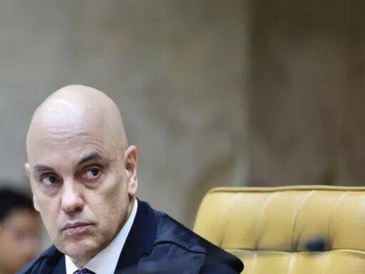 Alexandre De Moraes Em Sessão Plenária Do STF