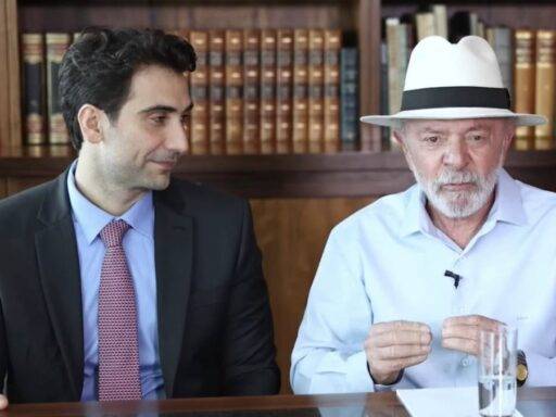 Presidente Do Banco Central Gabriel Galípolo E O Presidente Lula