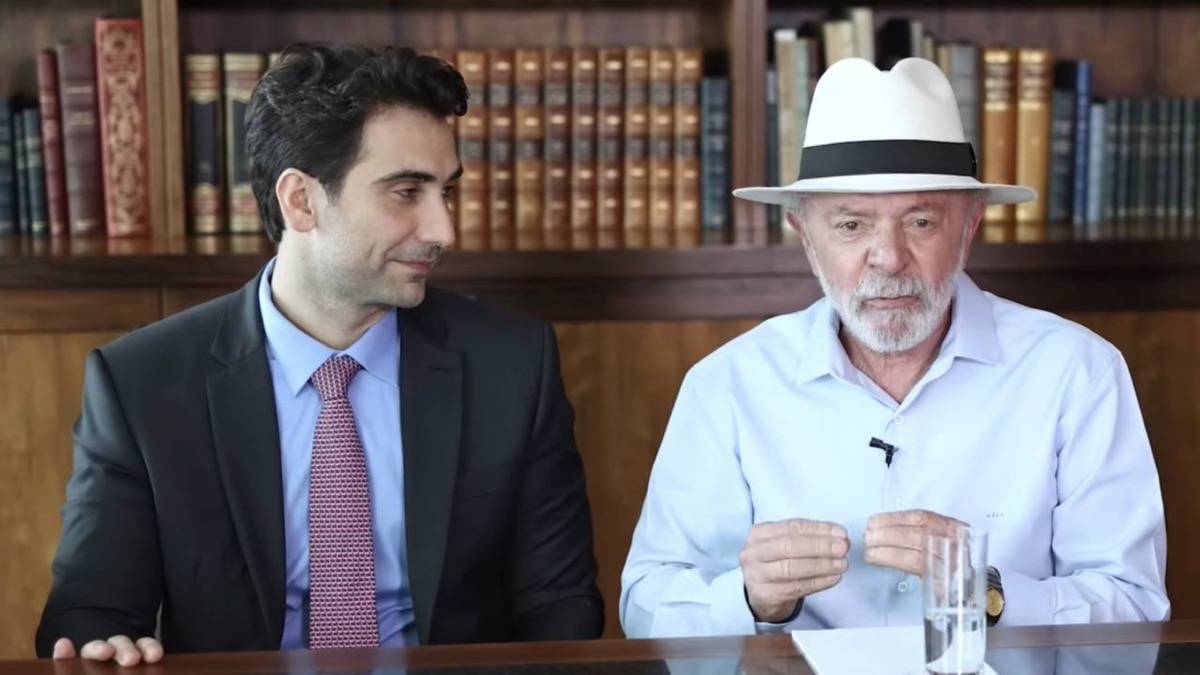 Presidente Do Banco Central Gabriel Galípolo E O Presidente Lula
