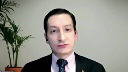 O Juiz Auxiliar Rafael Rocha, Durante Uma Audiência No STF