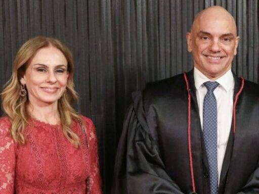 Viviane Barci Ao Lado Do Marido, Ministro Do STF Alexandre De Moraes