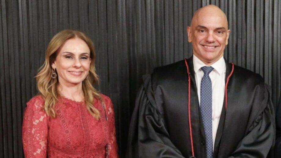 Viviane Barci Ao Lado Do Marido, Ministro Do STF Alexandre De Moraes