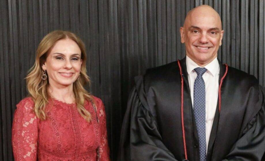 Viviane Barci Ao Lado Do Marido, Ministro Do STF Alexandre De Moraes