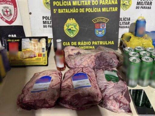 Itens Apreendidos Pela PM, Que Foram Furtados Do Comércio