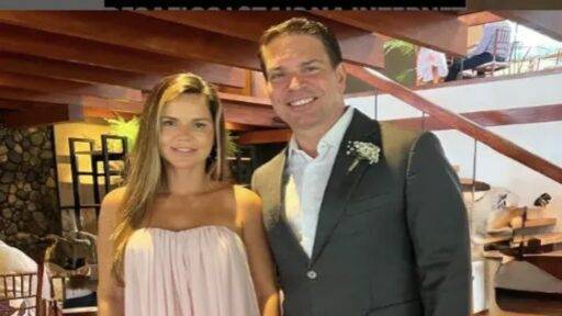 O Casal Rebeca E Alexandre Ramagem, Durante Evento Social