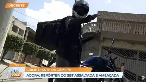 Repórter Do SBT É Assaltada Ao Vivo