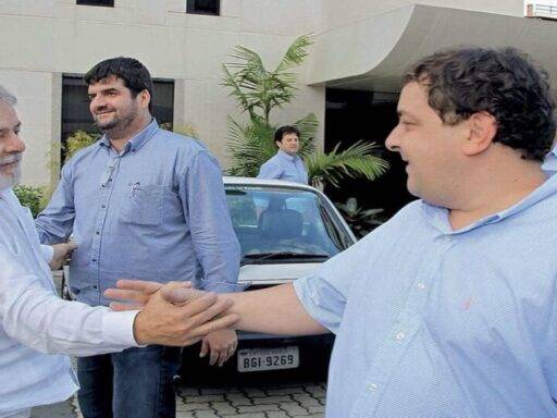 O Ex Presidente E O Filho Fabio Luis Lula Da Silva, O Lulinha