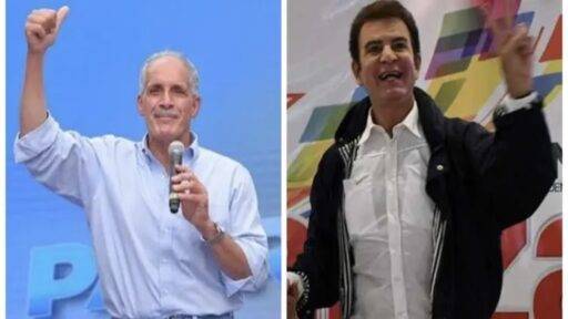 Tito Asfura E Salvador Nasralla, Candidatos À Presidência De Honduras