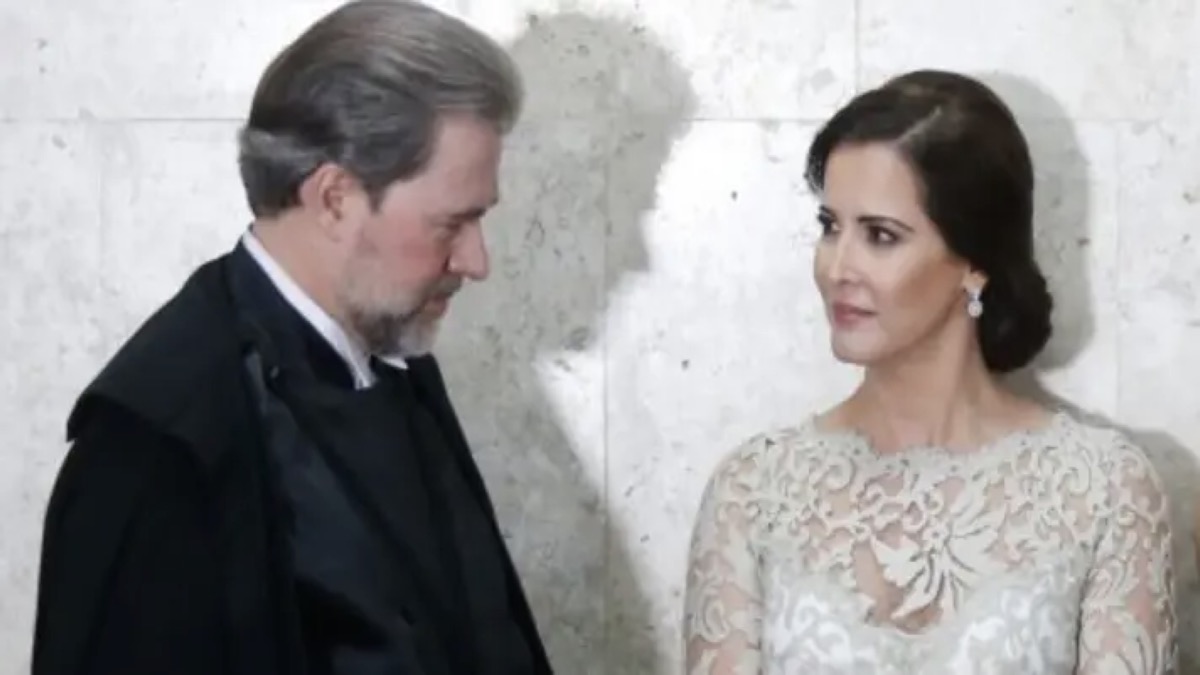 Toffoli E A Mulher, Roberta Maria Rangel, Na Cerimônia De Posse Do Ministro, Em Setembro De 2018