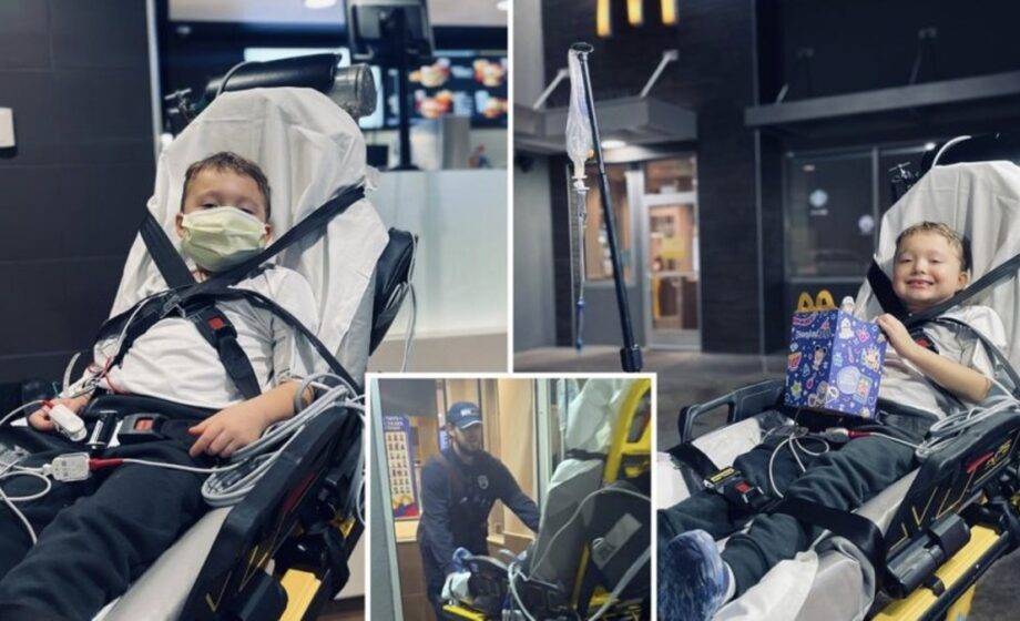 Ambulância Parou Para Garoto Pedir Lanche