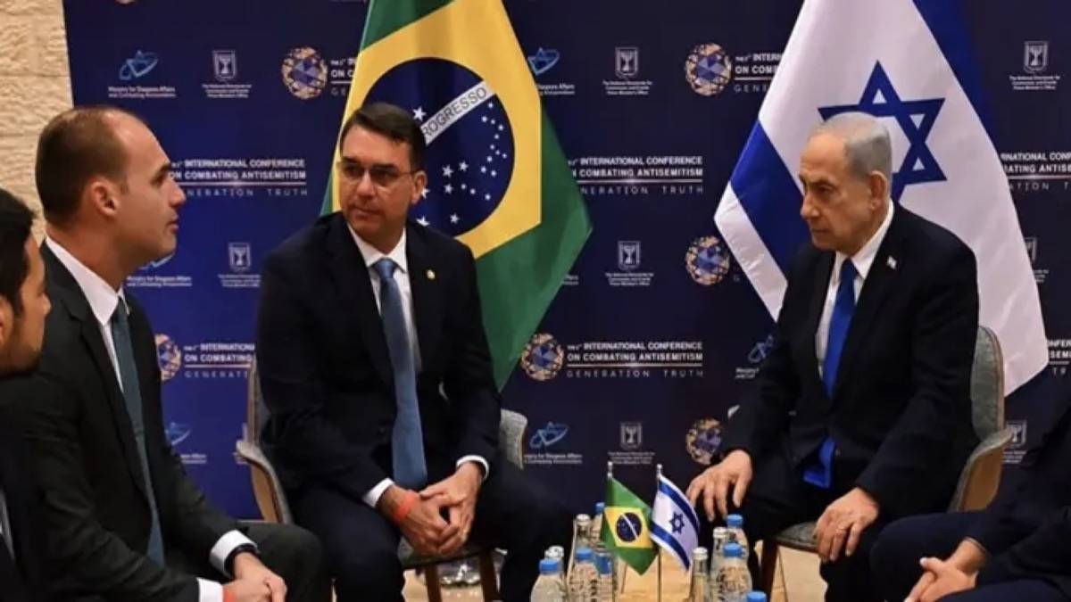Netanyahu Boldonaro Reprodução X 1