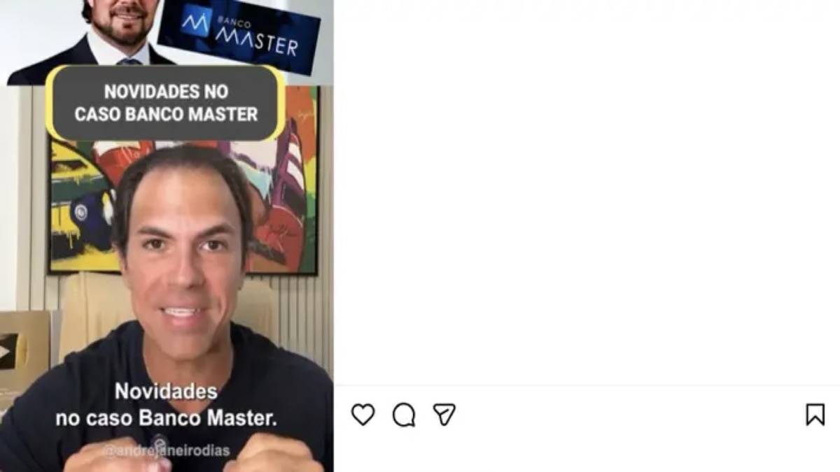 Influenciador André Dias, Do Irmãos Dias Podcast, Posta Conteúdo Sobre Caso Banco Master