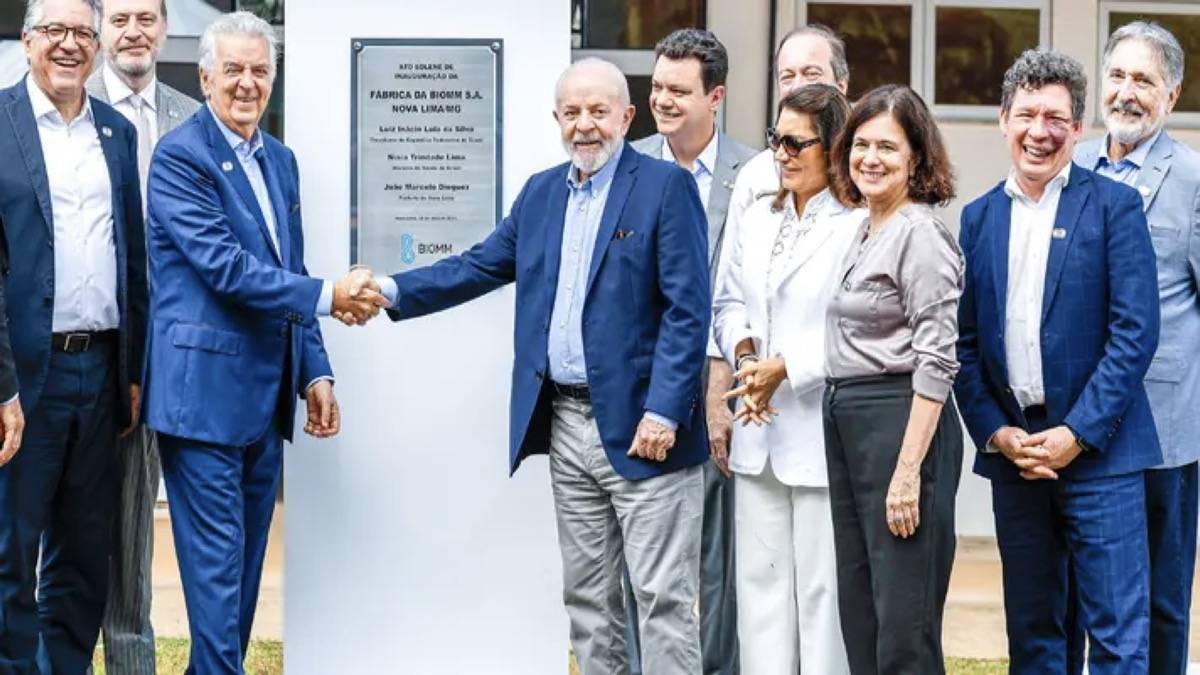 Lula Participa Da Inauguração Da Biomm, Em Nova Lima